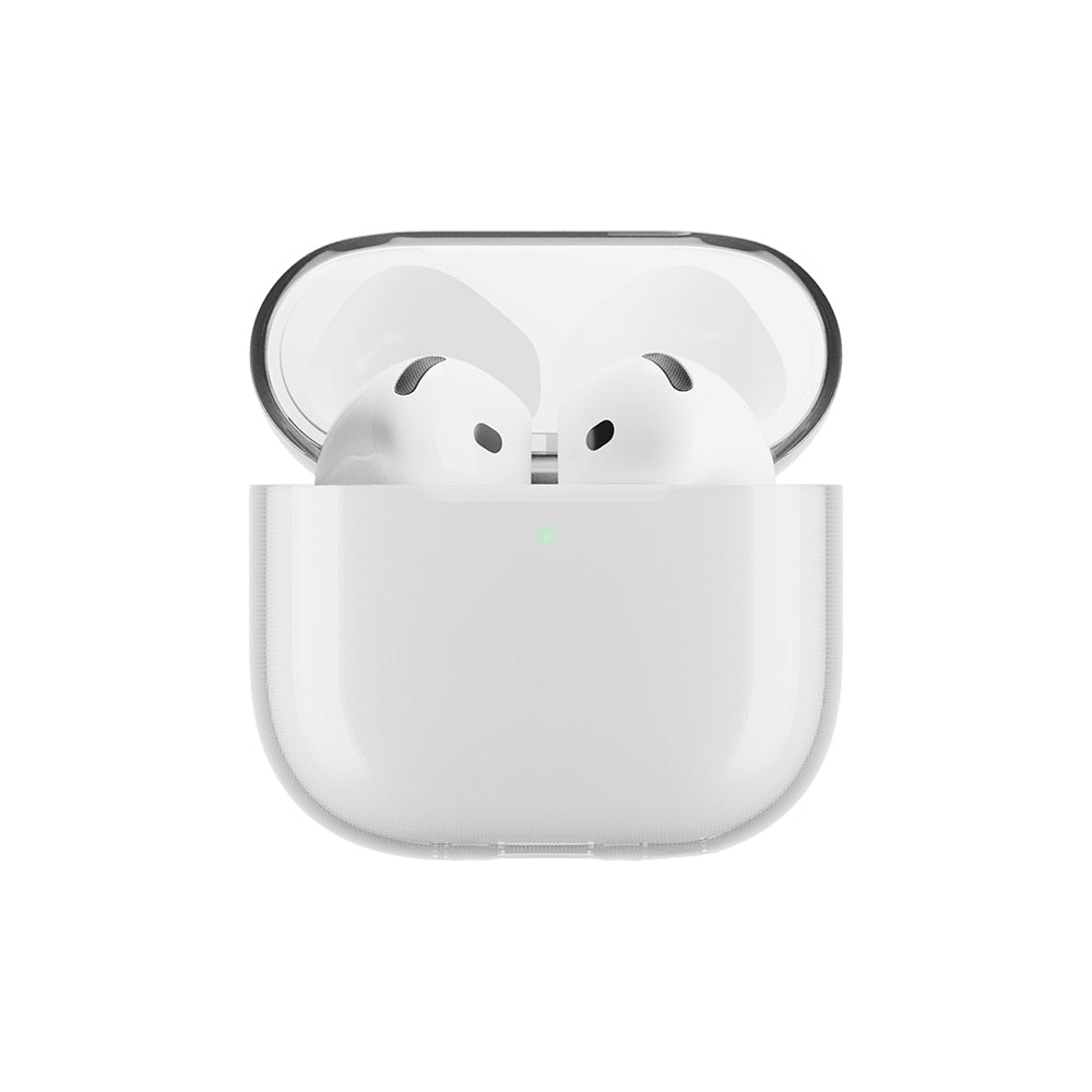 Apple AirPods 4 Kılıf Qi M-Safe Şarj Özellikli Native Union RE Clear Serisi Silikon Kapak
