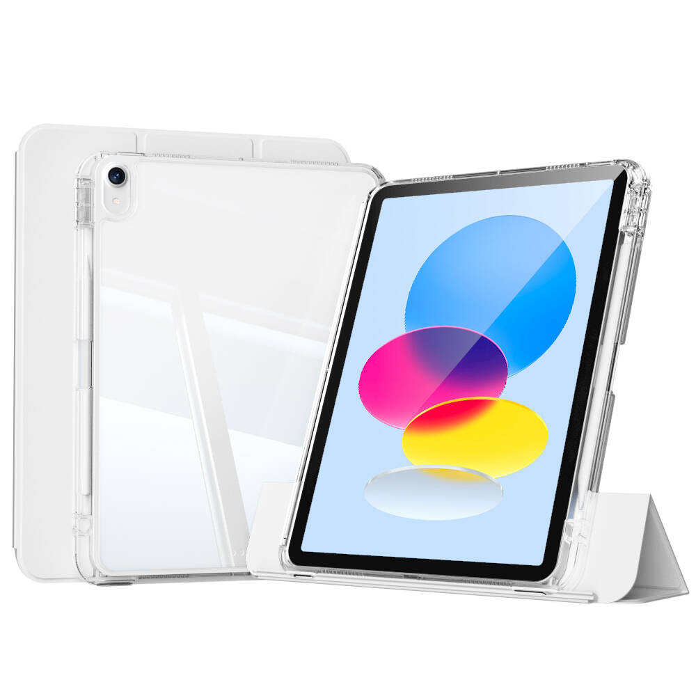 Apple iPad 11.Nesil 2025 Kılıf Magnetik Ayrılabilen Airbagli Zore Sliding Tablet Kılıfı