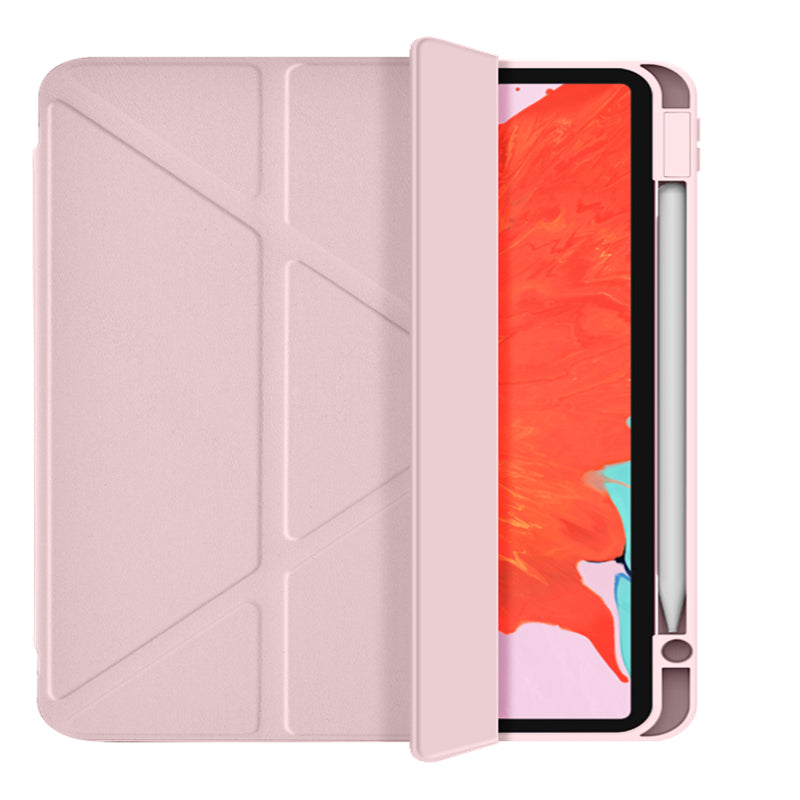 Apple iPad Air 10.9 2022 (5.Nesil) Wiwu 360° Dönebilen Standlı Magnetik Koruyucu Tablet Kılıfı