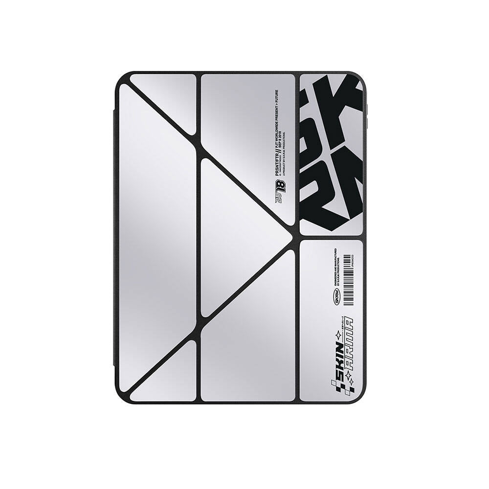 Apple iPad Air 11 2025 M3 Kılıf SkinArma Holografik Tasarımlı Arkası Şeffaf Çıkarılabilir Magnetik Kira Kobai Kılıf