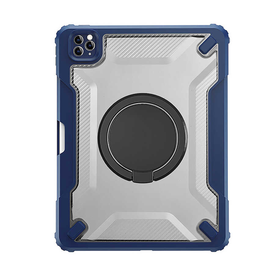 Apple iPad Air 11 2025 M3 Wiwu Mecha Dönebilen Standlı Tablet Kılıfı