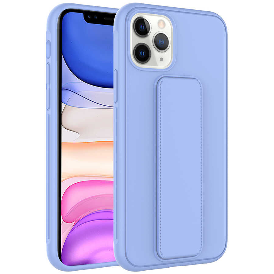 Apple iPhone 11 Pro Kılıf Zore Qstand Kapak