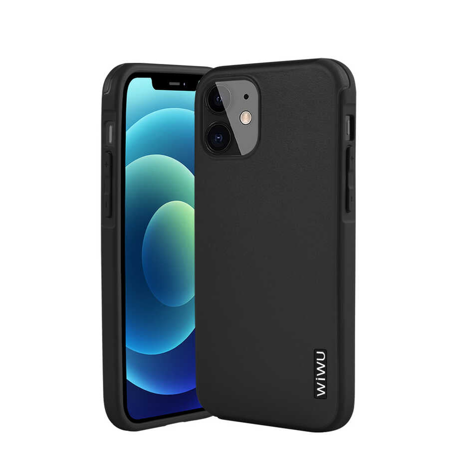 Apple iPhone 12 Kılıf Wiwu Sand Stone Kapak