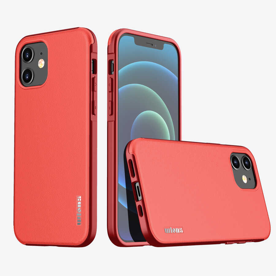 Apple iPhone 12 Kılıf Wlons Hill Kapak