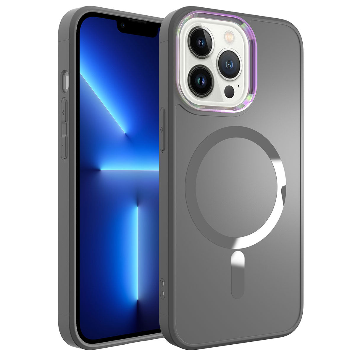 Apple iPhone 12 Pro Kılıf M-safe Wireless Şarj Özellikli Zore Stil Kapak