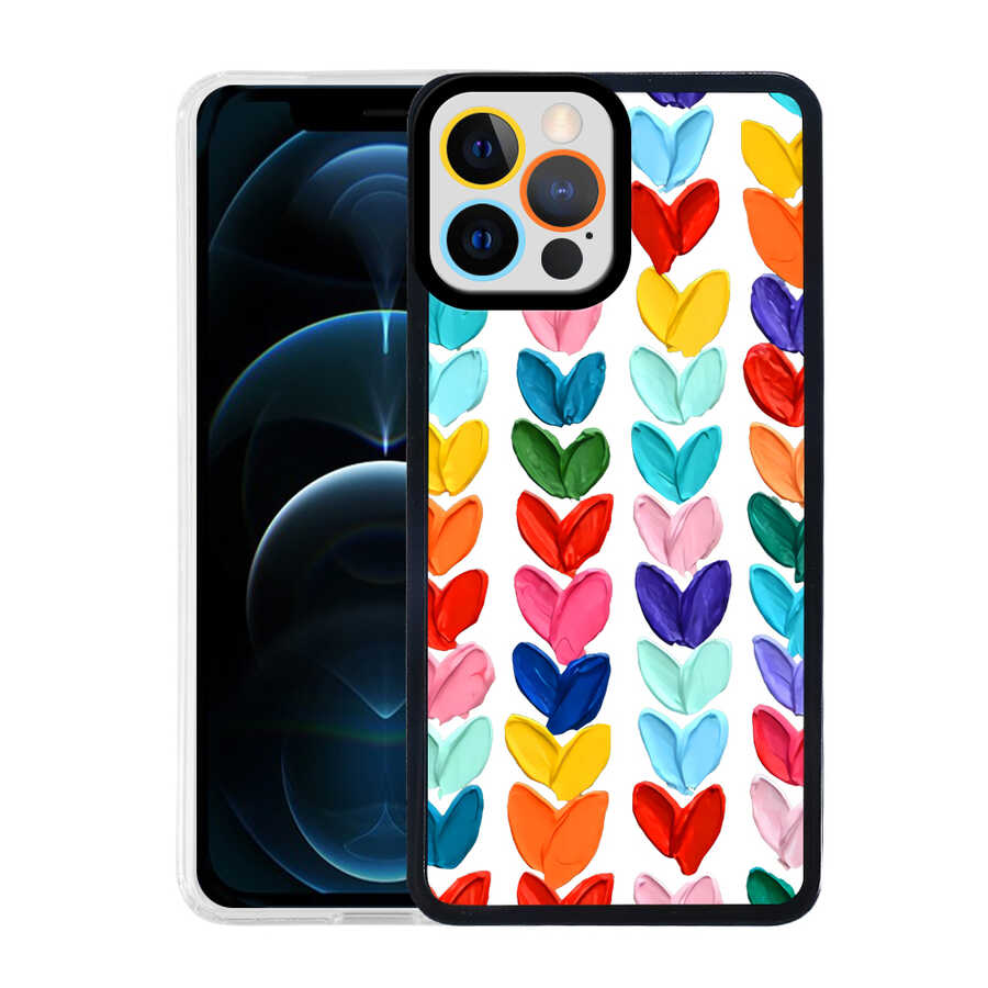 Apple iPhone 13 Pro Max Kılıf Zore M-Fit Desenli Kapak