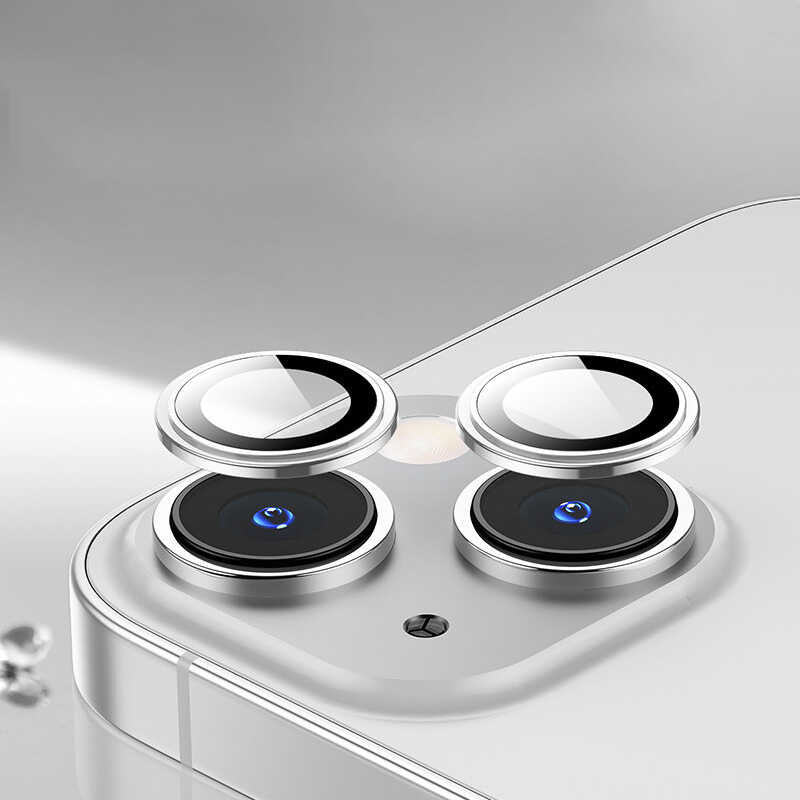 Apple iPhone 14 Plus Wiwu Lens Guard Metal Kamera Lens Koruyucu