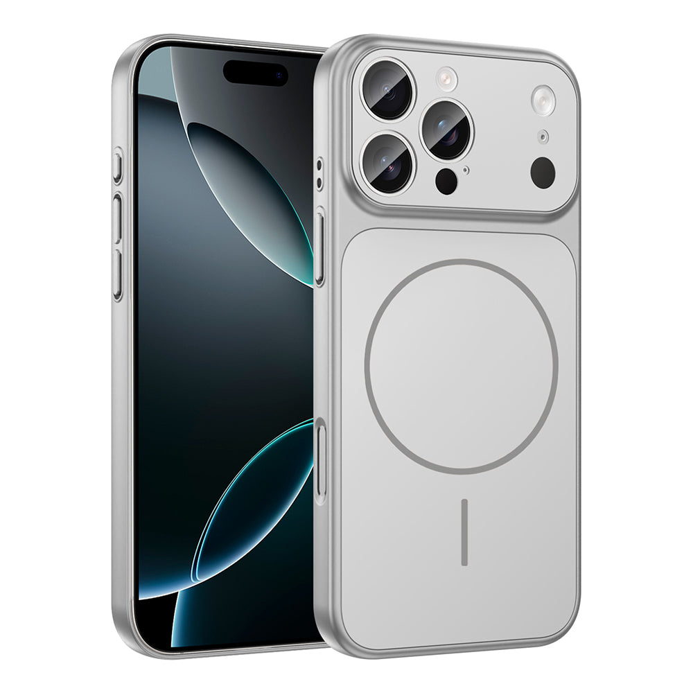 Apple iPhone 14 Pro Kılıf Zore M-Safe Şarj Özellikli Kamera Korumalı Formen Kapak