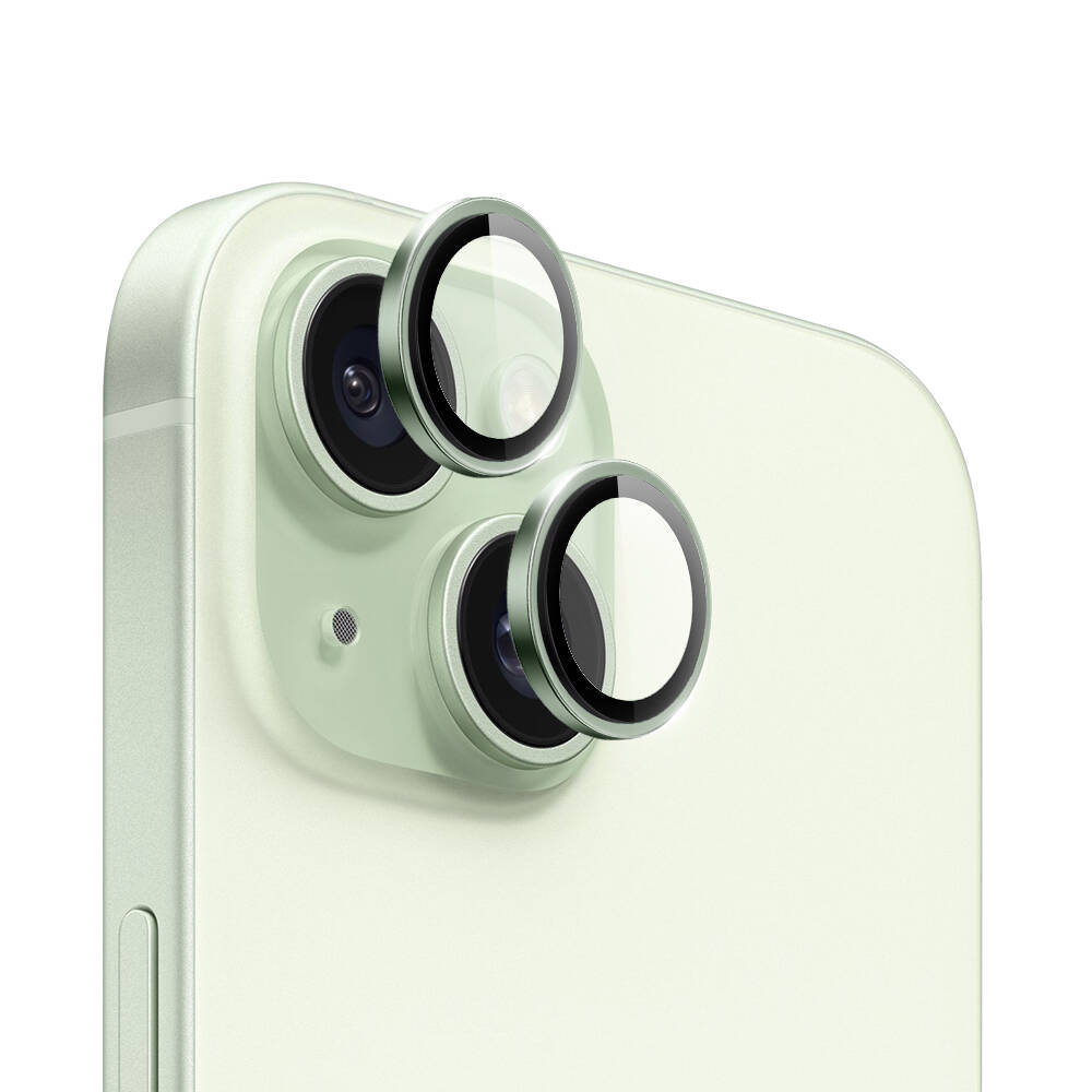 Apple iPhone 15 Plus Wiwu LG-004 PVD Lens Guard Metal Kamera Lens Koruyucu