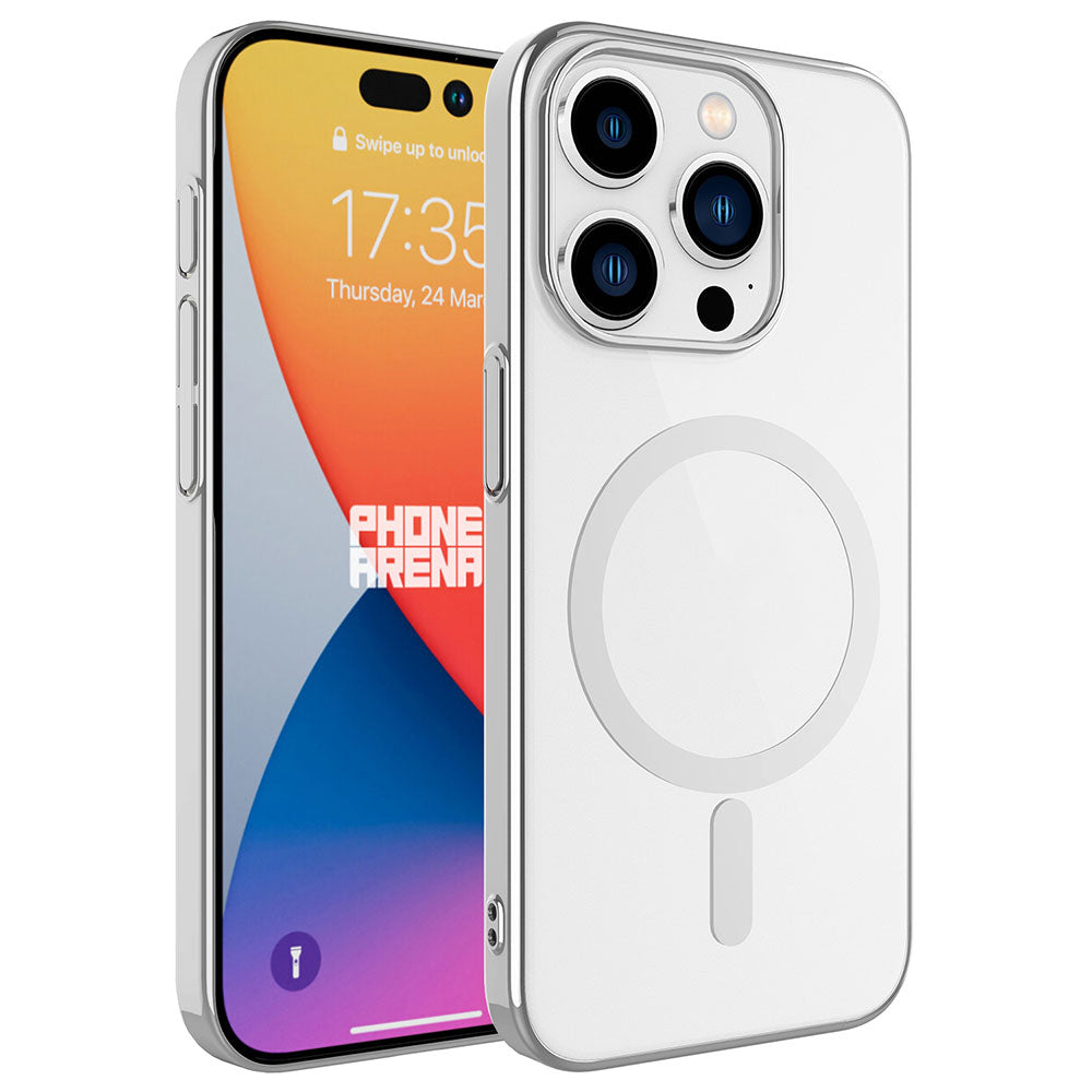 Apple iPhone 15 Pro Kılıf Zore Wireless Şarj Özellikli Pixel M-safe Kapak
