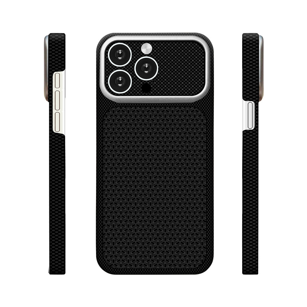 Apple iPhone 15 Pro Max Kılıf M-Safe Şarj Özellikli Zore Paris Nexel Sert PC Kapak