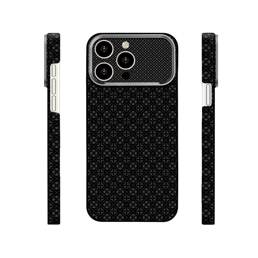 Apple iPhone 15 Pro Max Kılıf M-Safe Şarj Özellikli Zore Paris Velix Sert PC Kapak