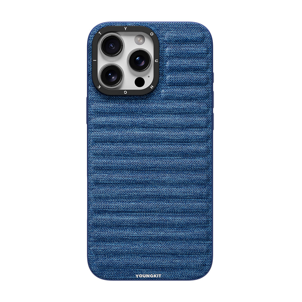 Apple iPhone 16 Pro Kılıf M-safe Şarj Özellikli Youngkit Canvas Serisi Kapak