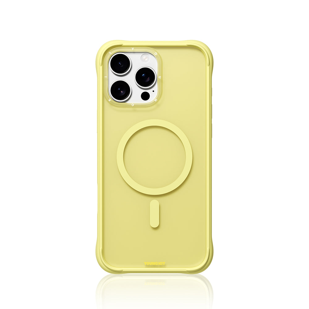 Apple iPhone 16 Pro Kılıf M-safe Şarj Özellikli Youngkit Macaroon Serisi Kapak