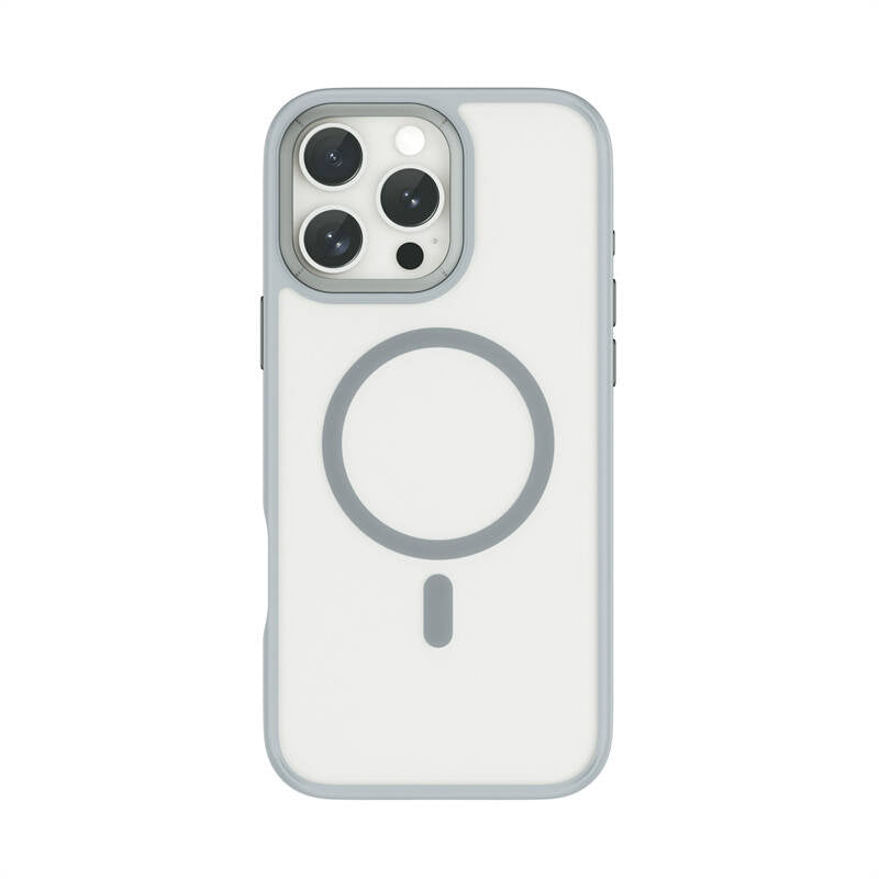 Apple iPhone 16 Pro Kılıf Wiwu FGG-012 ArmorPro Serisi M-safe Şarj Özellikli Parmak İzi Bırakmayan Kılıf