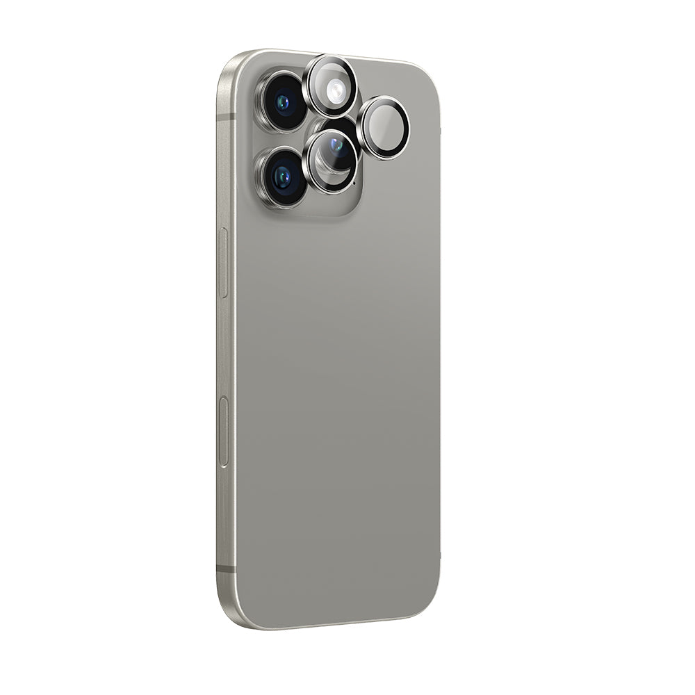 Apple iPhone 16 Pro Max Amazingthing Anti Reflective Kamera Lens Koruyucu + Kolay Uygulama Aparatlı