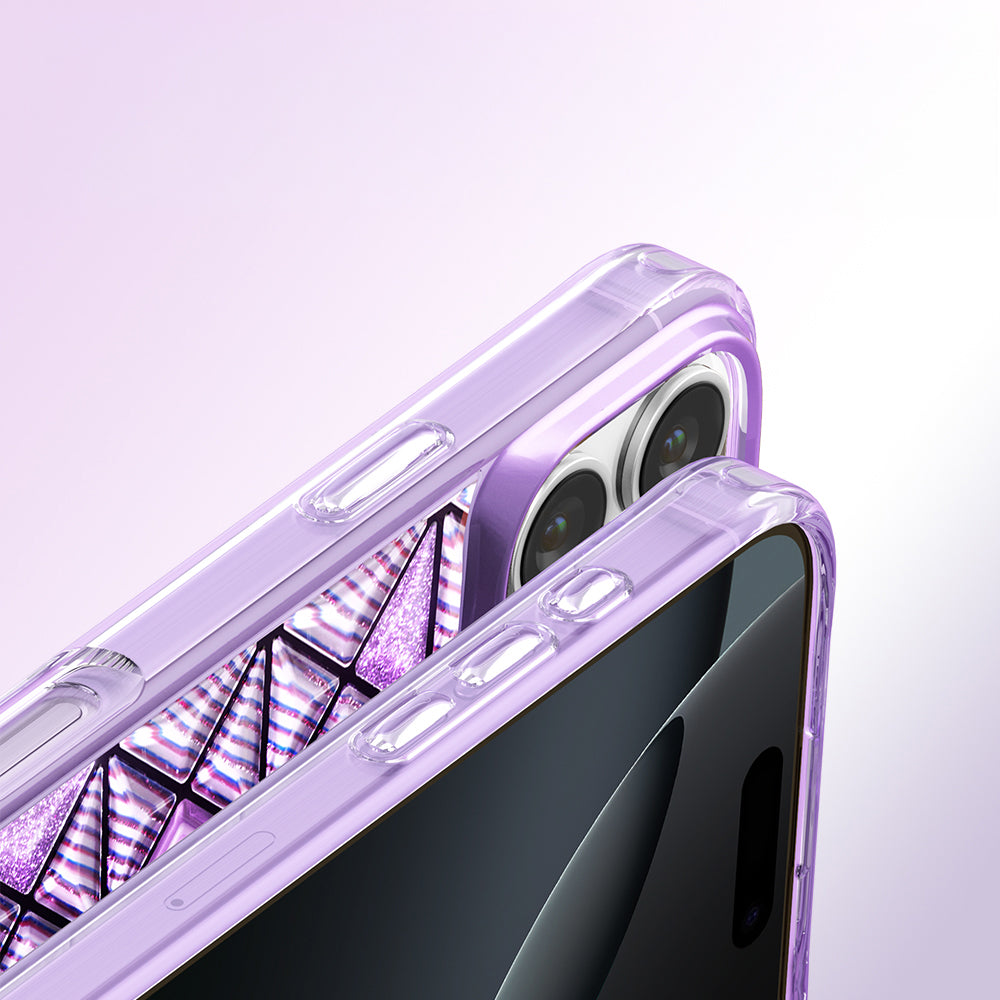 Apple iPhone 16 Pro Max Kılıf 3D Buz Blok Desenli Zore Paris Kairo TPU Kapak