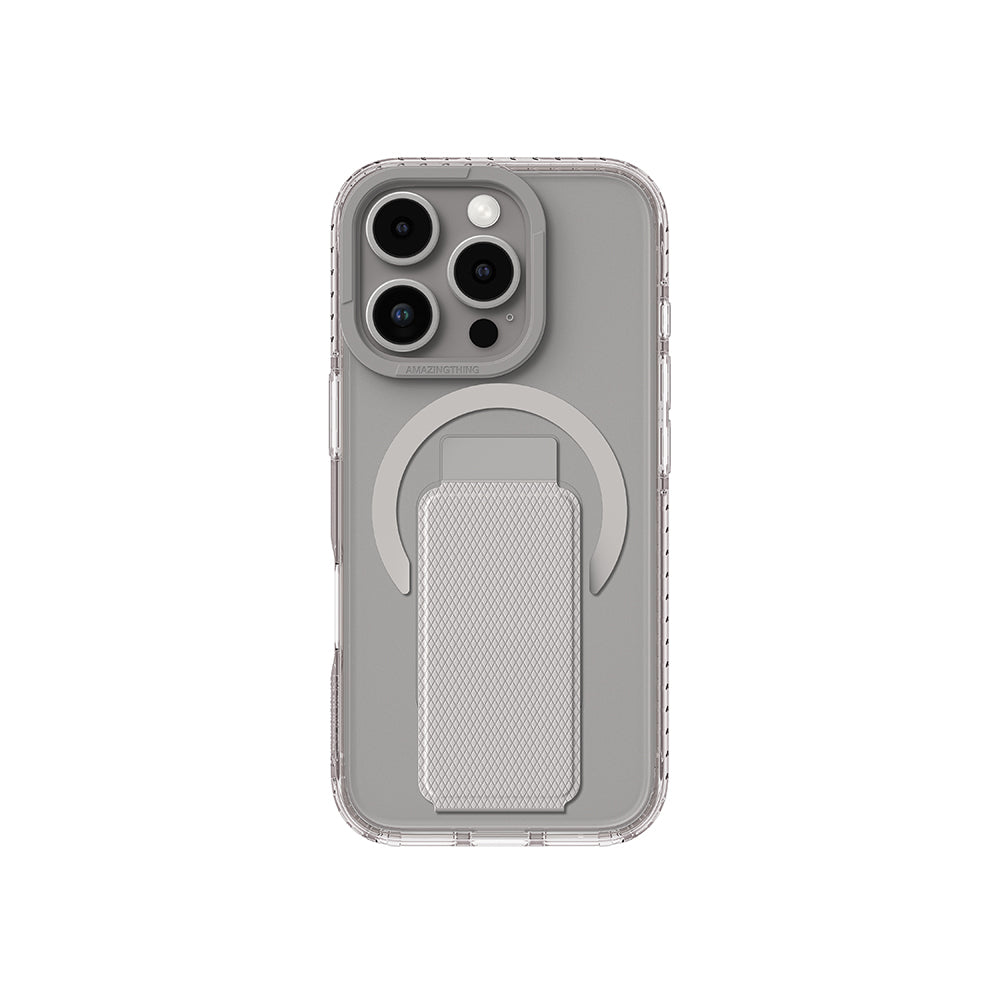 Apple iPhone 16 Pro Max Kılıf M-safe Şarj Özellikli Standlı Amazingthing Titan Pro Plus Kapak