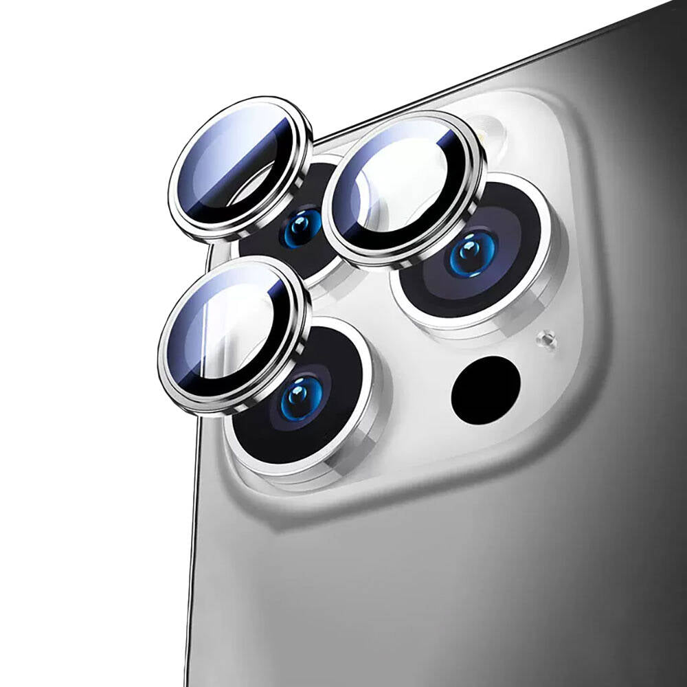 Apple iPhone 16 Pro Max Wiwu Lens Guard Metal Kamera Lens Koruyucu