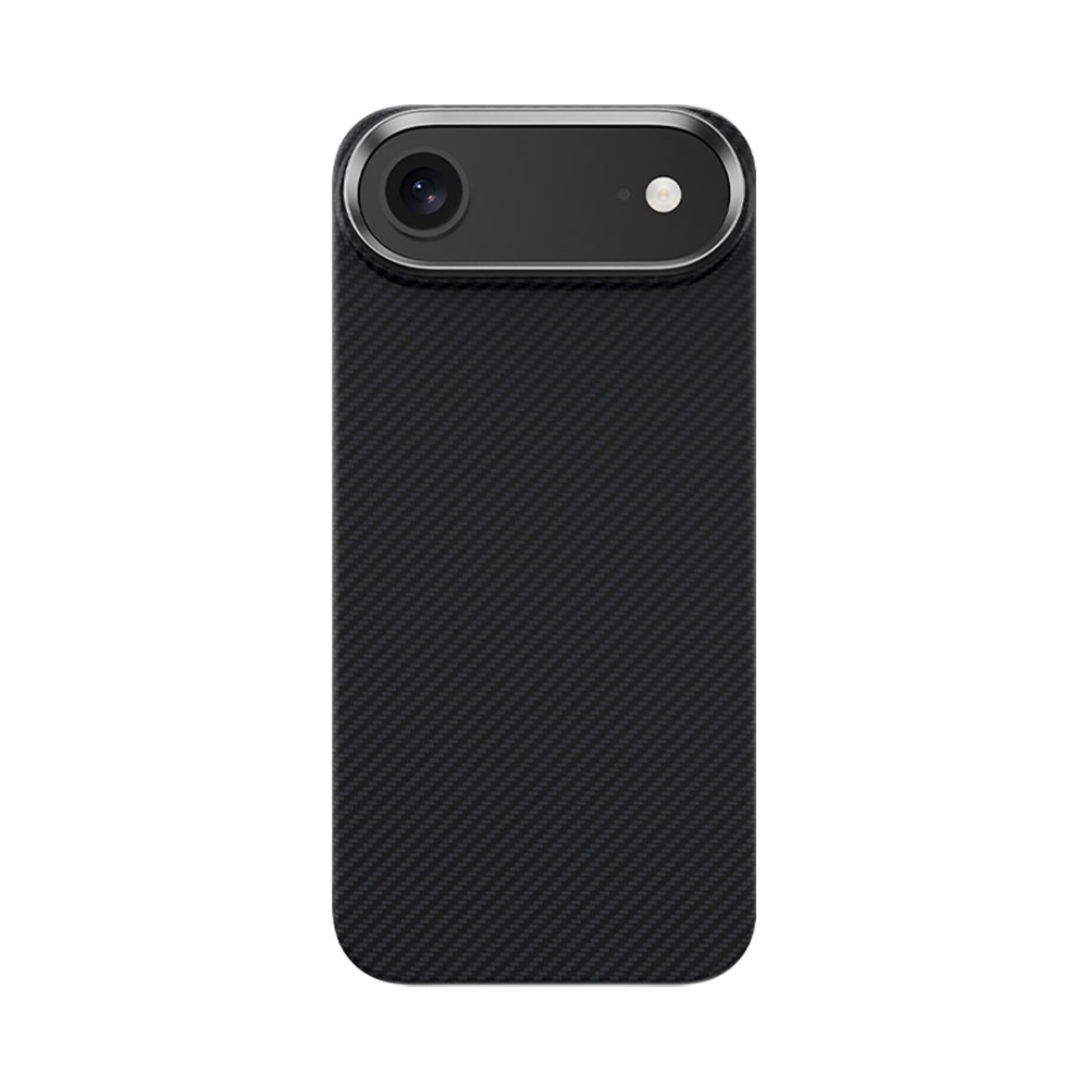 Apple iPhone 17 Air Kılıf Benks M-safe Şarj Özellikli Metal Kamera Çerçeveli Magnetik ArmorAir 600D Kevlar Fiber Kapak