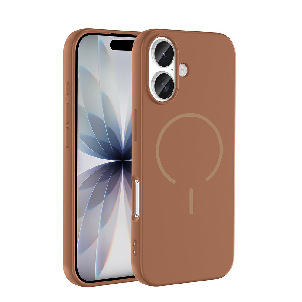 Apple iPhone 17 Kılıf M-safe Şarj Özellikli Zore Meta Kapak