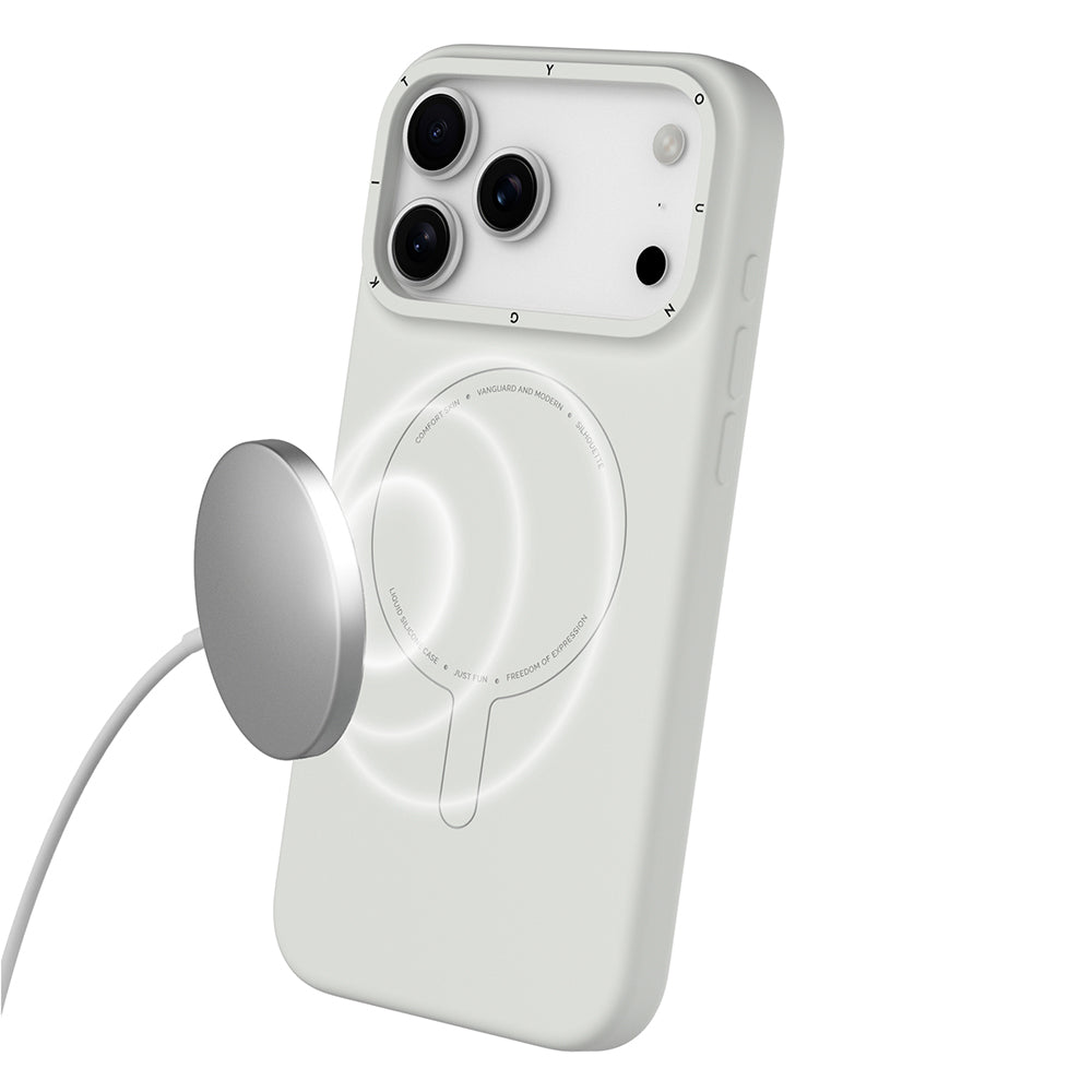 Apple iPhone 17 Pro Kılıf M-Safe Şarj Özellikli Youngkit Morandi Serisi Kapak