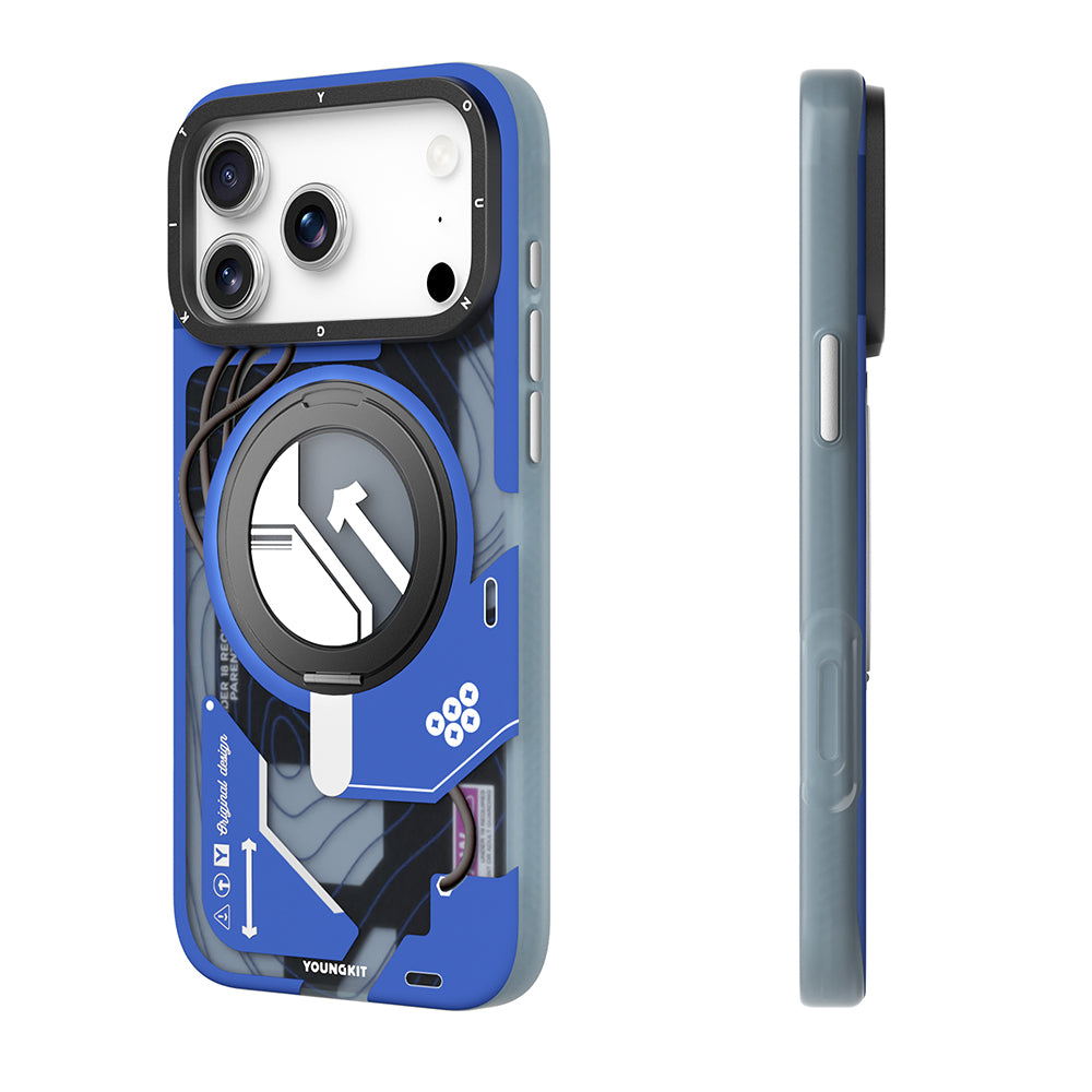 Apple iPhone 17 Pro Kılıf M-safe Şarj Özellikli Youngkit Starship Serisi Kapak