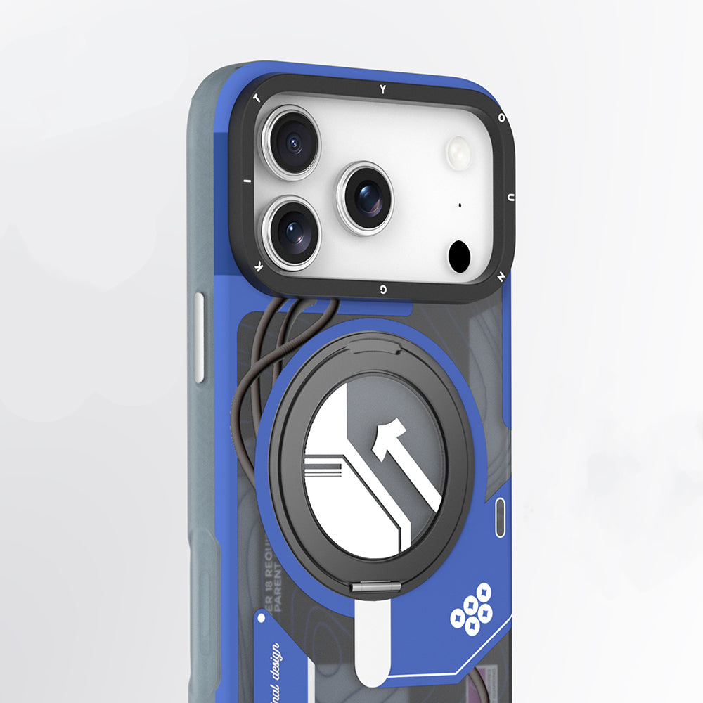 Apple iPhone 17 Pro Kılıf M-safe Şarj Özellikli Youngkit Starship Serisi Kapak