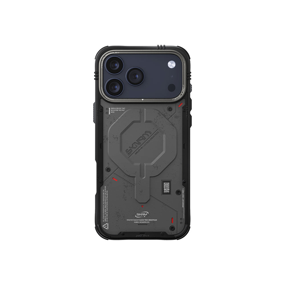 Apple iPhone 17 Pro Max Kılıf M-Safe Şarj Özellikli Airbag Tasarımlı Skinarma Vigor Kapak