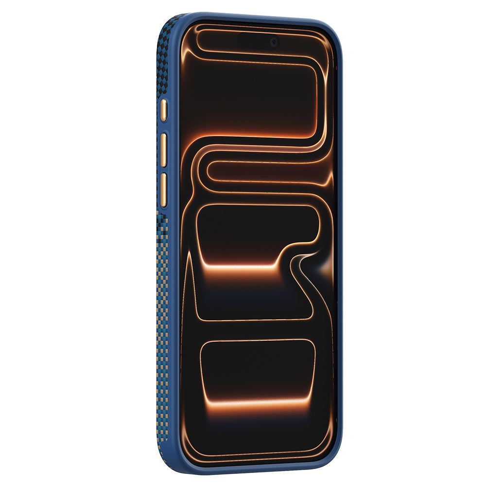 Apple iPhone 17 Pro Max Kılıf M-safe Şarj Özellikli Raptic Aramid Dual Ultra Serenity Serisi Kapak
