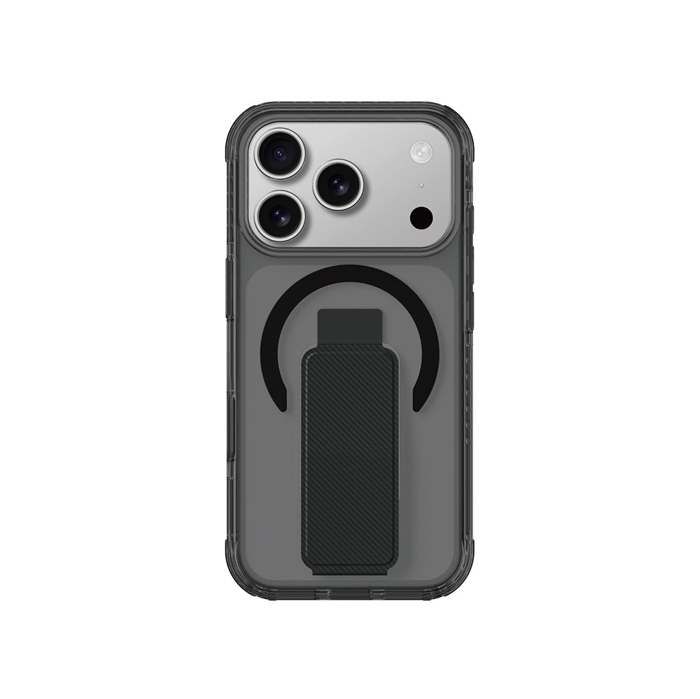 Apple iPhone 17 Pro Max Kılıf M-safe Şarj Özellikli Standlı Amazingthing Titan Pro Plus Kapak