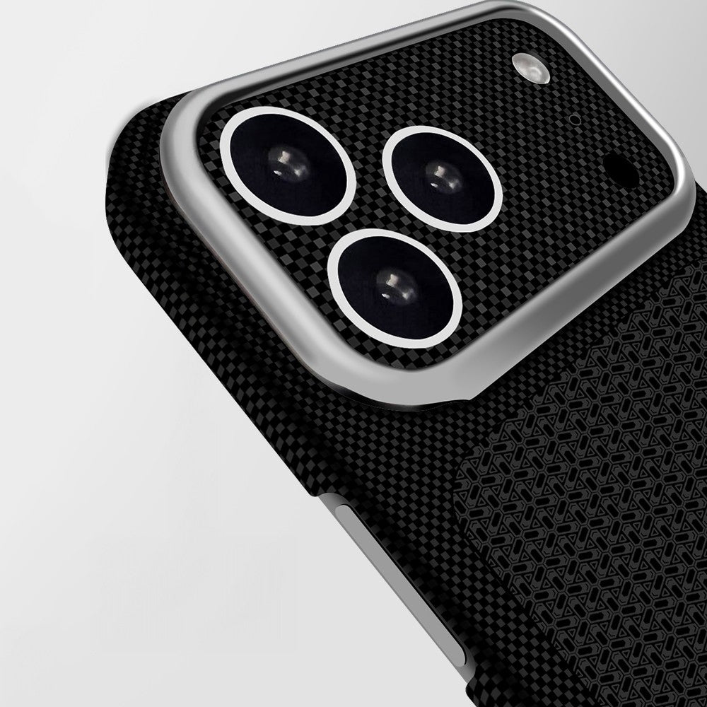 Apple iPhone 18 Pro Kılıf M-Safe Şarj Özellikli Zore Paris Nexel Sert PC Kapak