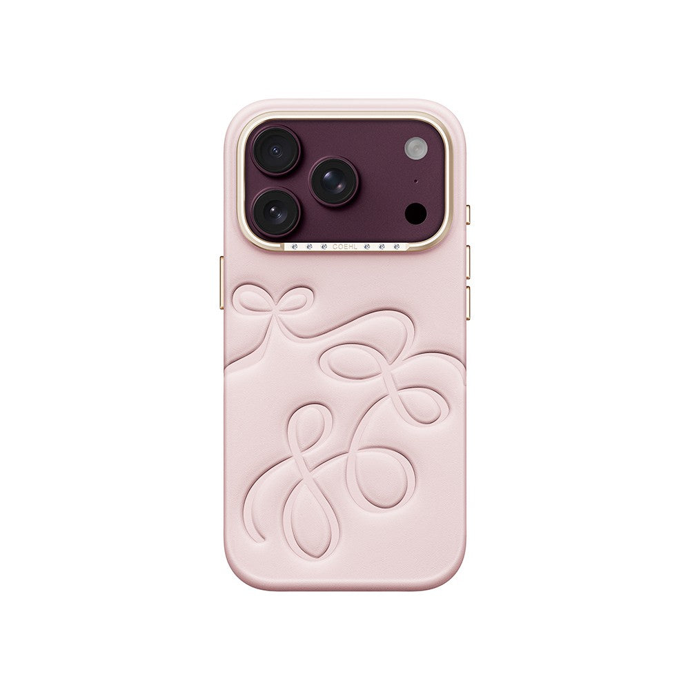 Apple iPhone 18 Pro Kılıf Oyma Desenli Arka Yüzey Coehl Cloude Kapak