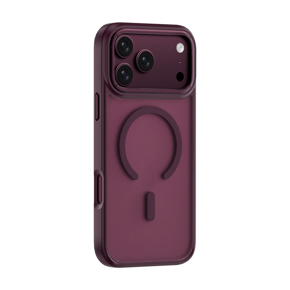 Apple iPhone 18 Pro Max Kılıf Wiwu FGG-012 ArmorPro Serisi M-safe Şarj Özellikli Parmak İzi Bırakmayan Kılıf