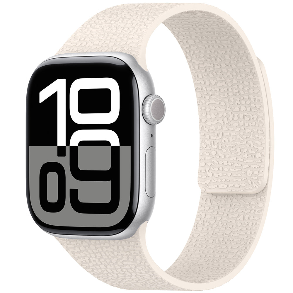 Apple Watch 10 42mm Zore KRD-136 Kabartma Desenli Silikon Kordon