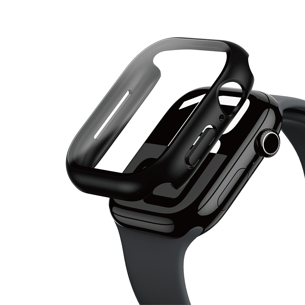 Apple Watch 10 46mm Amazingthing Radix Minimal FullGuard Sert PC Kasa ve Ekran Koruyucu