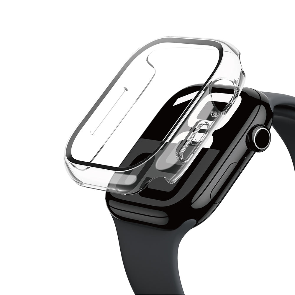 Apple Watch 10 46mm Amazingthing Radix Minimal FullGuard Sert PC Kasa ve Ekran Koruyucu