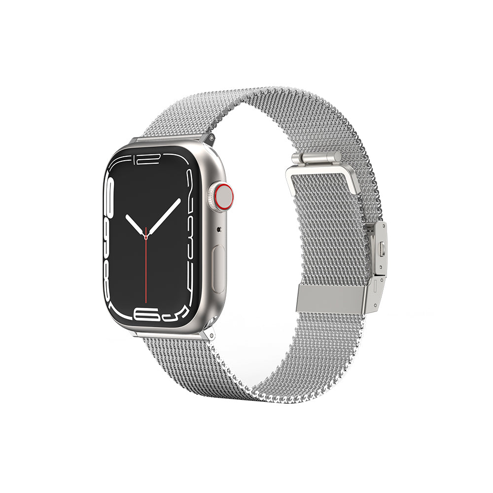 Apple Watch 10 46mm Amazingthing Titan Metal Hasır Kordon