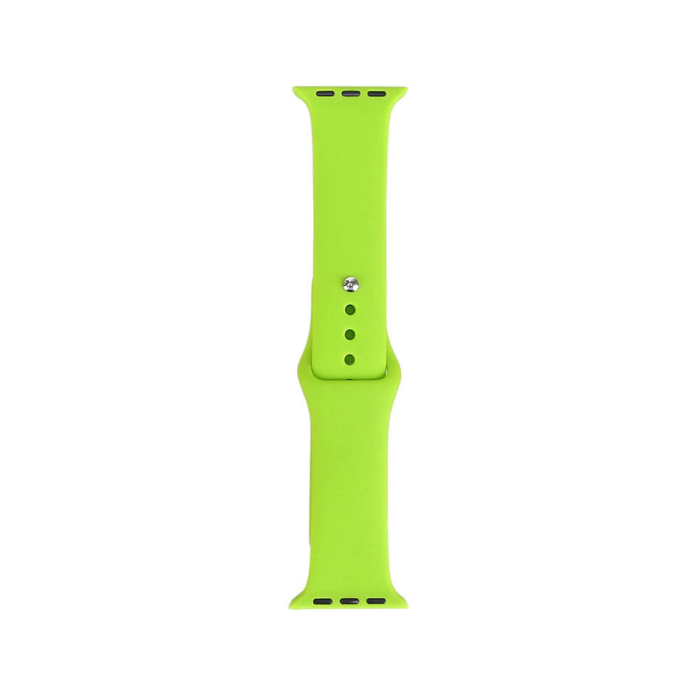 Apple Watch 7 41mm Band Serisi Klasik Kordon Silikon Strap Kayış