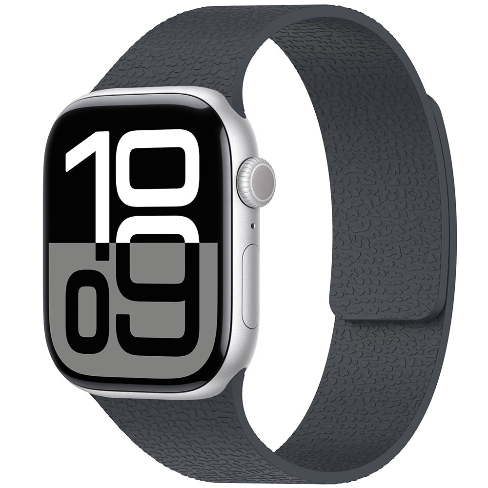 Apple Watch 7 41mm Zore KRD-136 Kabartma Desenli Silikon Kordon