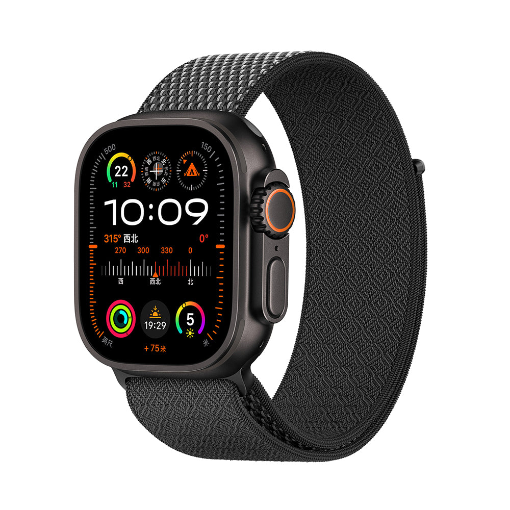 Apple Watch Ultra 49mm Kordon Wiwu WB501 CloudFlex Serisi Hasır Örgü Strap Kayış
