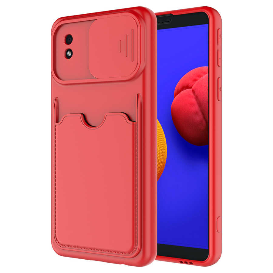 Galaxy A01 Core Kılıf Zore Kartix Kapak