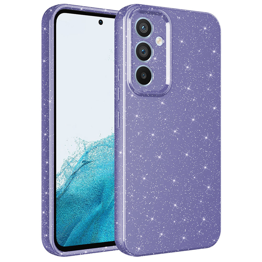 Galaxy A14 Kılıf Kamera Korumalı Simli Lüks Zore Koton Kapak