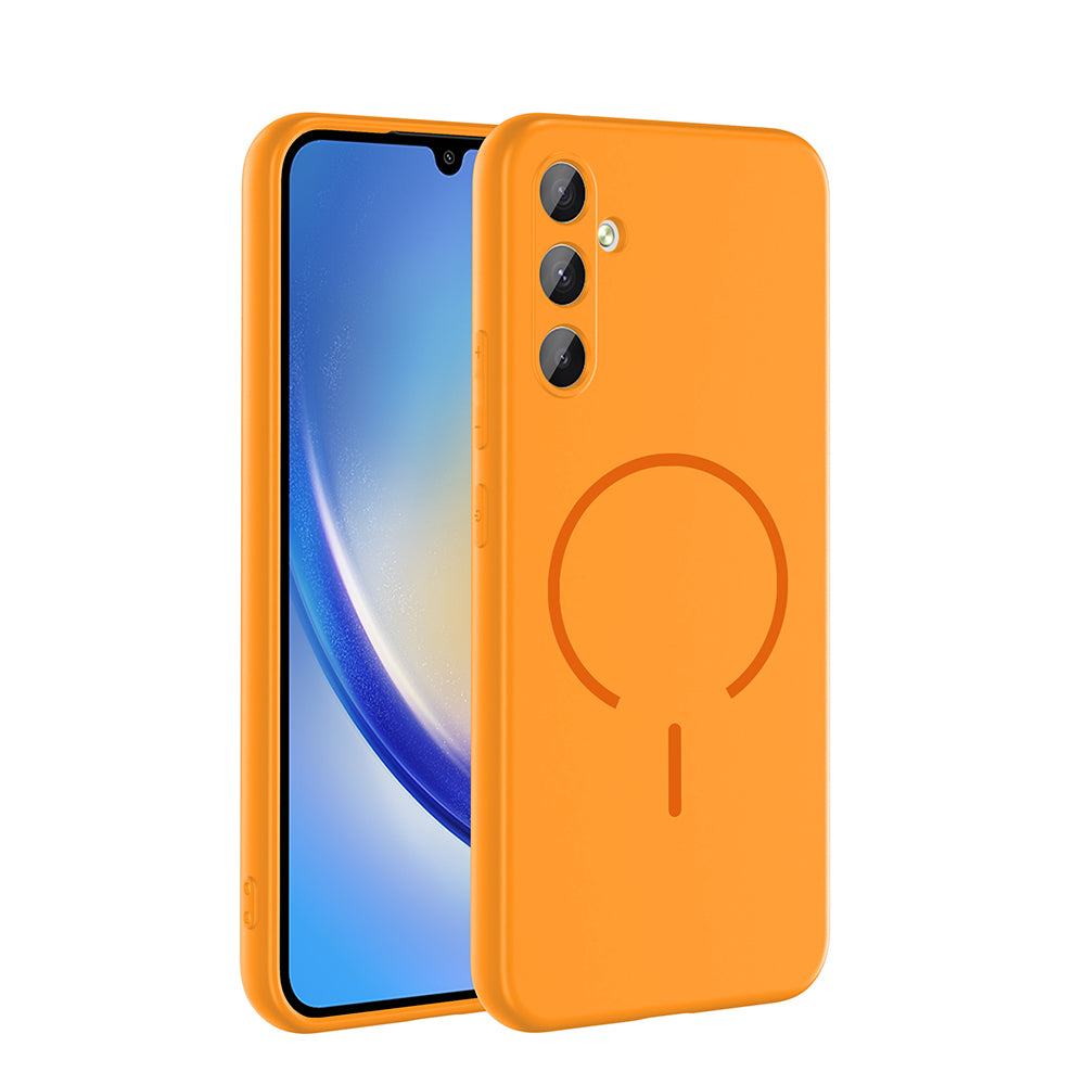 Galaxy A14 Kılıf M-safe Şarj Özellikli Zore Meta Kapak