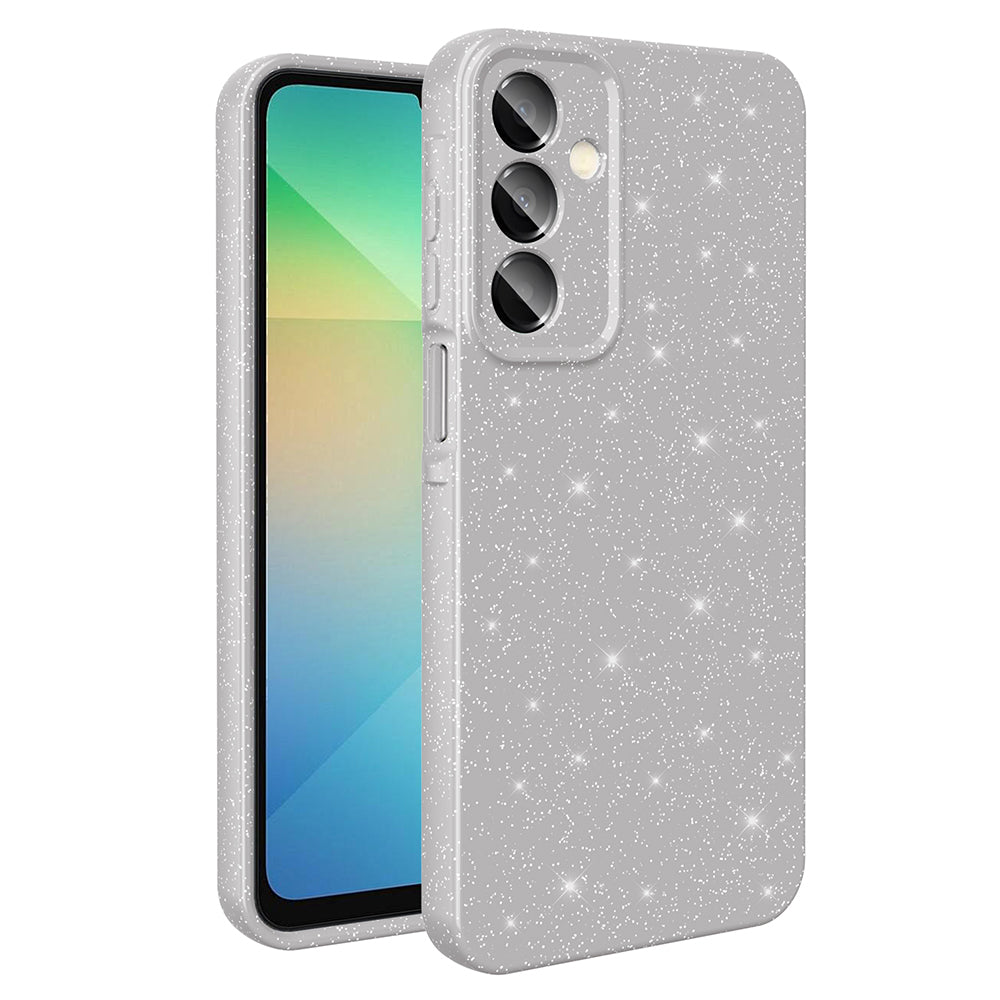 Galaxy A16 Kılıf Kamera Korumalı Simli Lüks Zore Koton Kapak