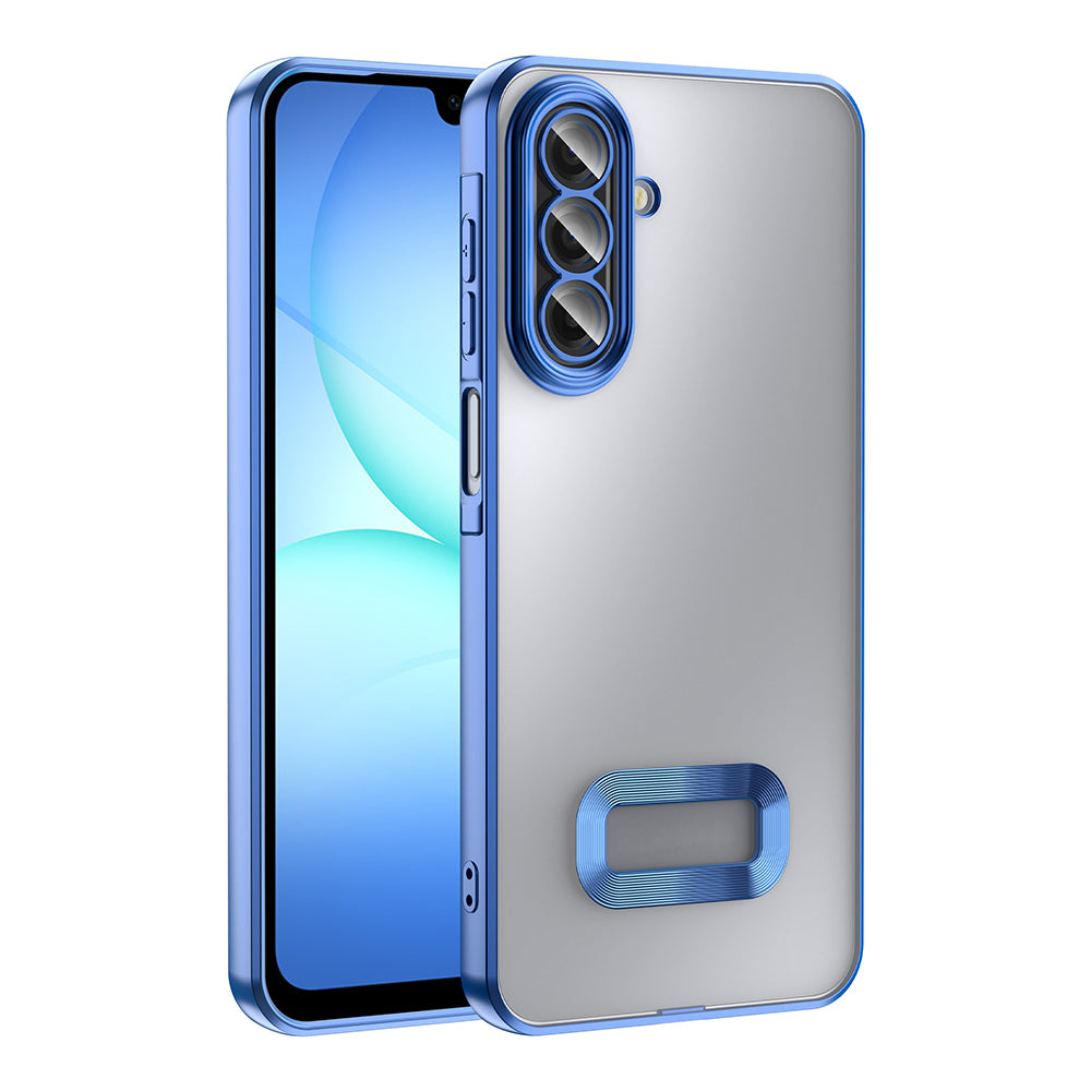Galaxy A17 Kılıf Kamera Korumalı Logo Gösteren Zore Omega Kapak