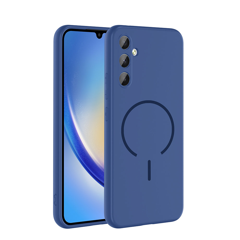 Galaxy A24 Kılıf M-safe Şarj Özellikli Zore Meta Kapak
