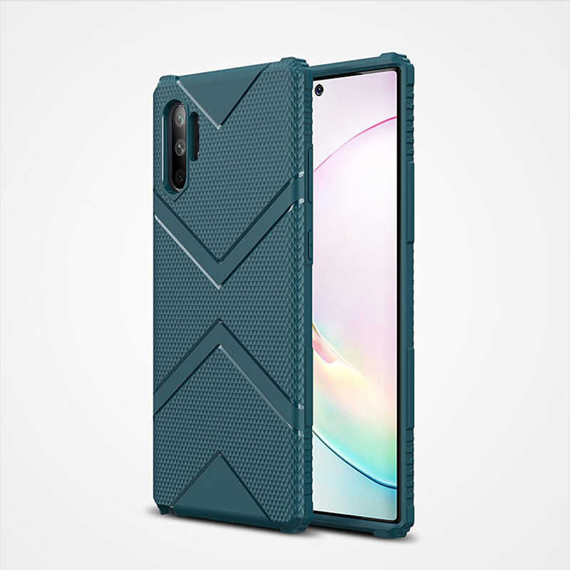 Galaxy Note 10 Plus Kılıf Zore Hank Silikon