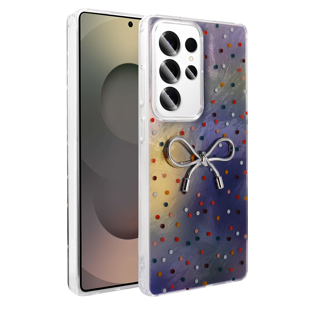 Galaxy S23 Ultra Kılıf Kamera Korumalı Figürlü Zore Ponti Silikon Kapak