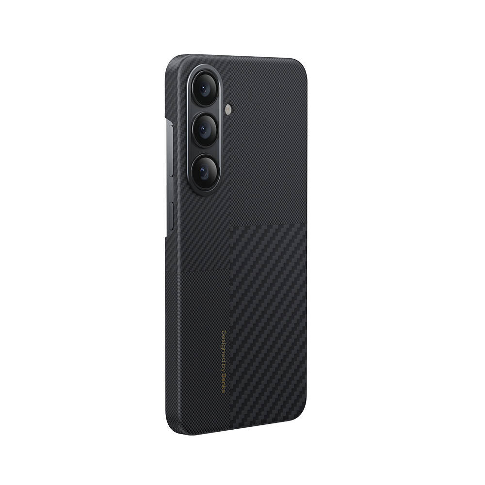 Galaxy S24 Plus M-safe Şarj Özellikli Karbon Fiber Benks Montage ArmorAir Kevlar Kapak